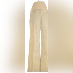 Theory Cream Wide-Leg Pants